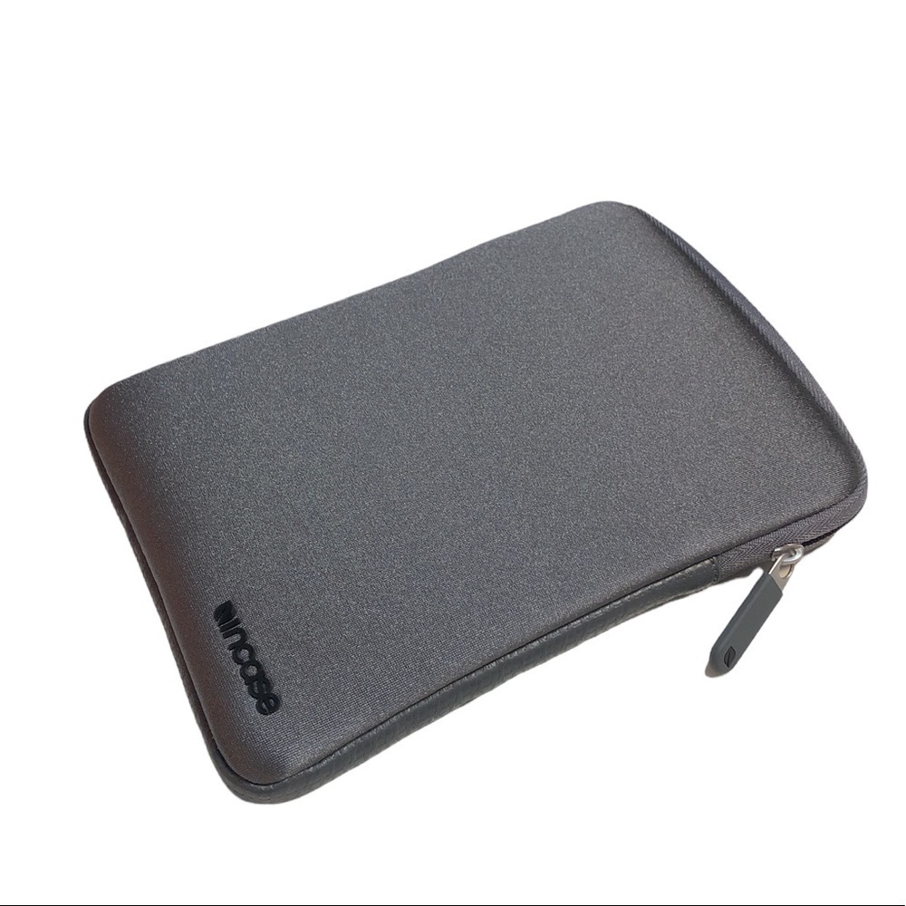 Pewter Padded Tablet Case Incase with Faux Fur Lining 8” x 6” x 1”​​​​